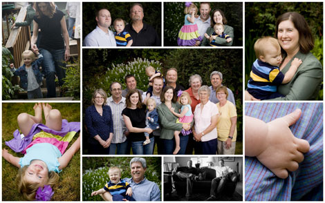 McPherson Family collage