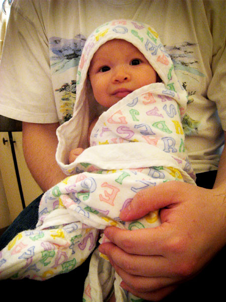Kadence after a bath