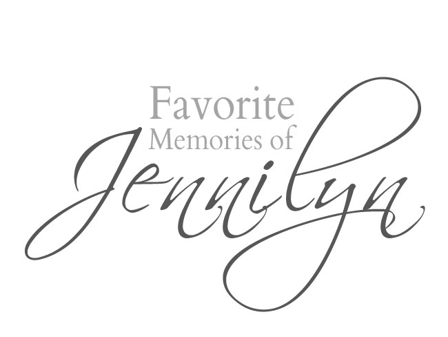 Favorite Memories of Jennilyn
