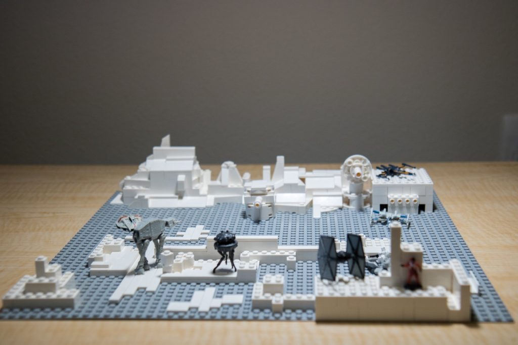 Requested by Bruce: A Star Wars Hoth battleground